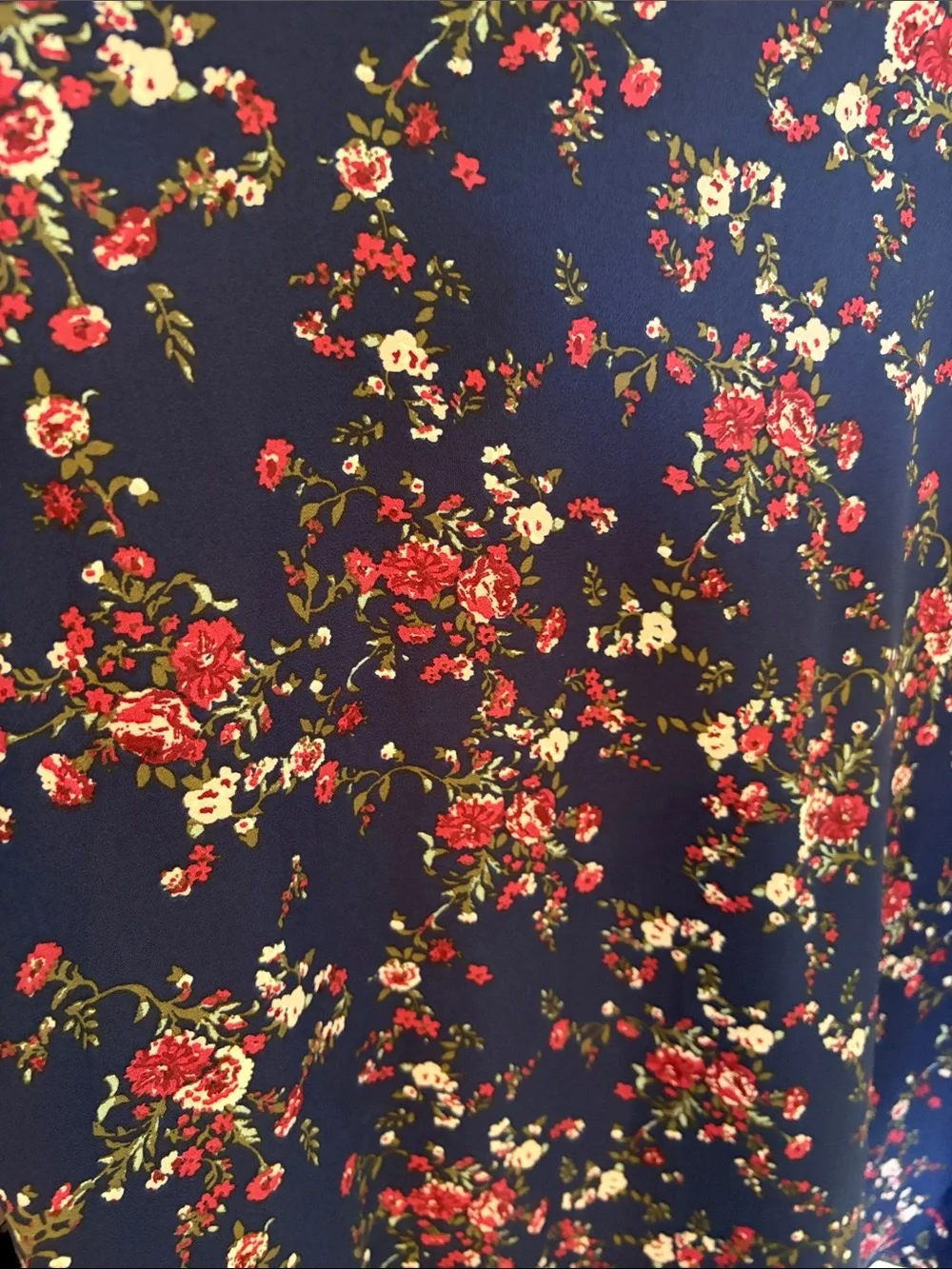 Alya Navy Floral Halter Mini Dress